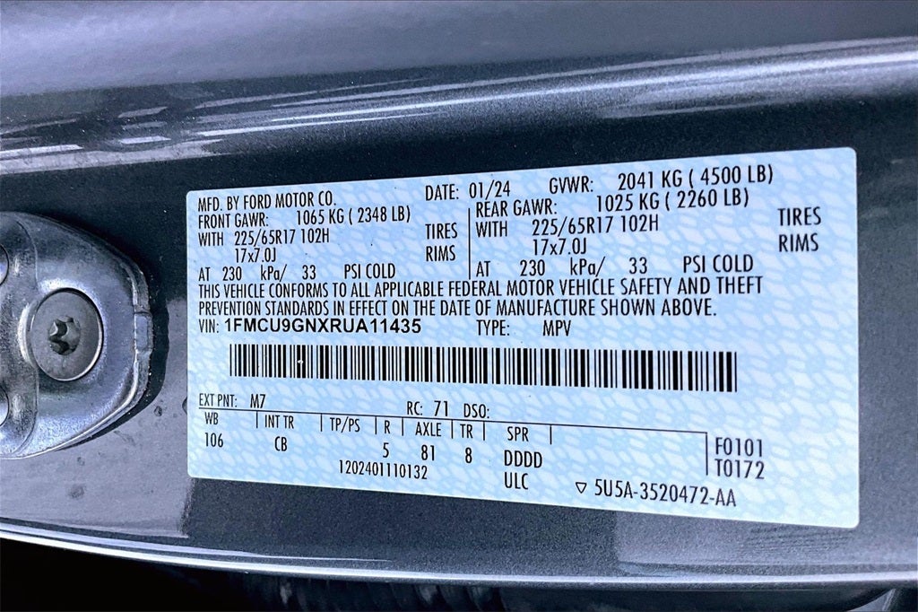 2024 Ford Escape Active