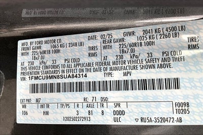 2025 Ford Escape ST-Line