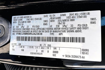 2024 Ford Escape ST-Line