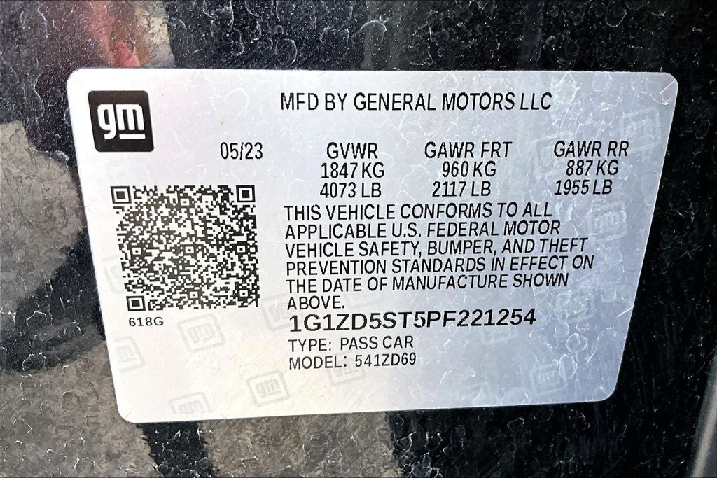 2023 Chevrolet Malibu LT 1LT