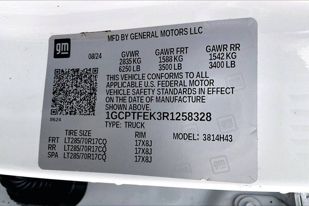 2024 Chevrolet Colorado ZR2