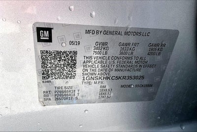 2019 Chevrolet Suburban LT