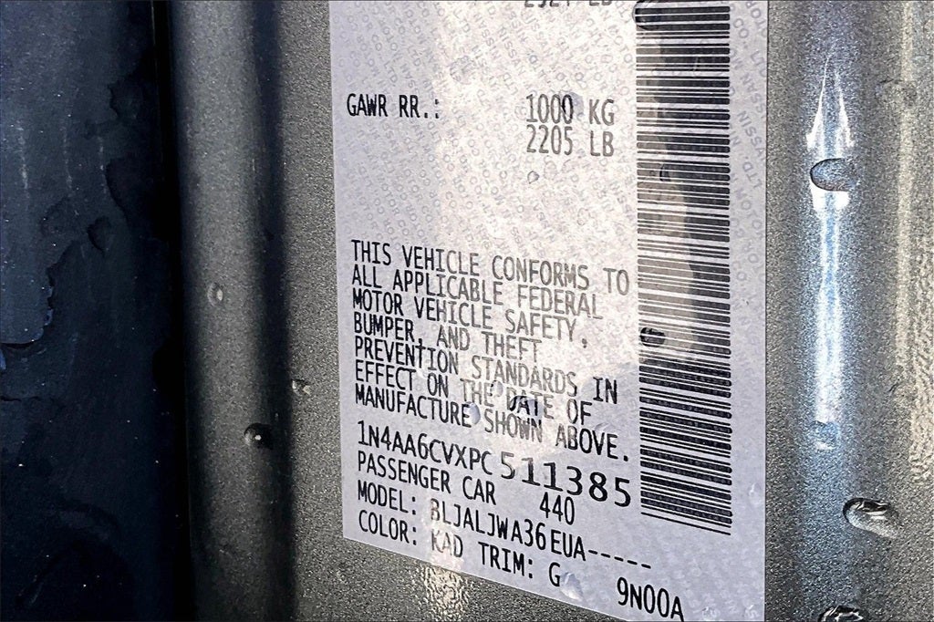 2023 Nissan Maxima SV