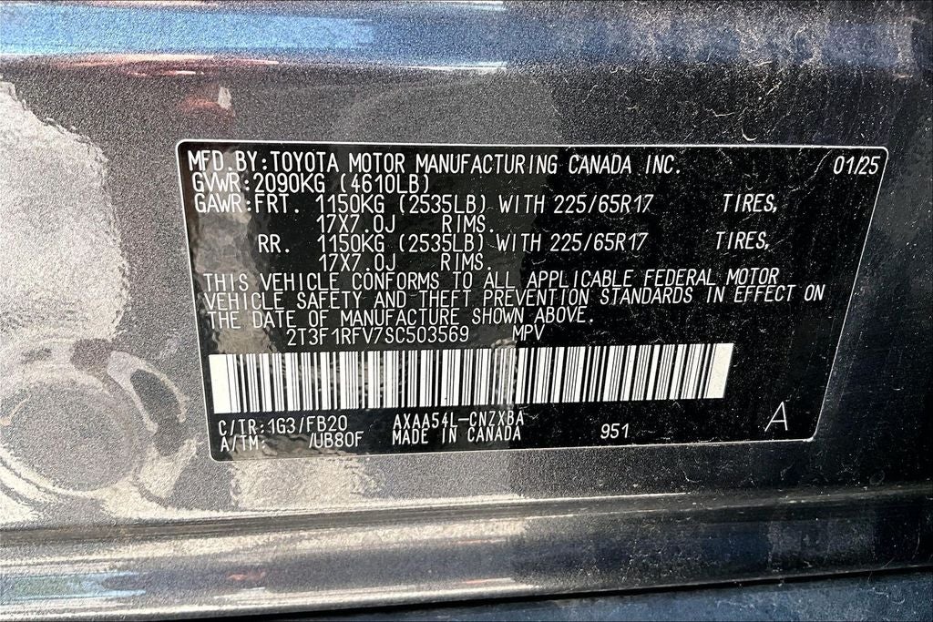 2025 Toyota RAV4 LE