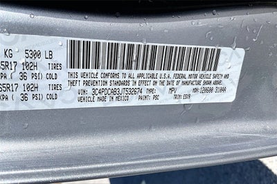 2018 Dodge Journey SE