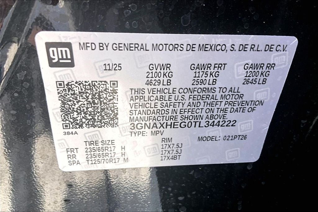 2026 Chevrolet Equinox LT