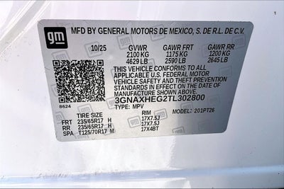 2026 Chevrolet Equinox LT
