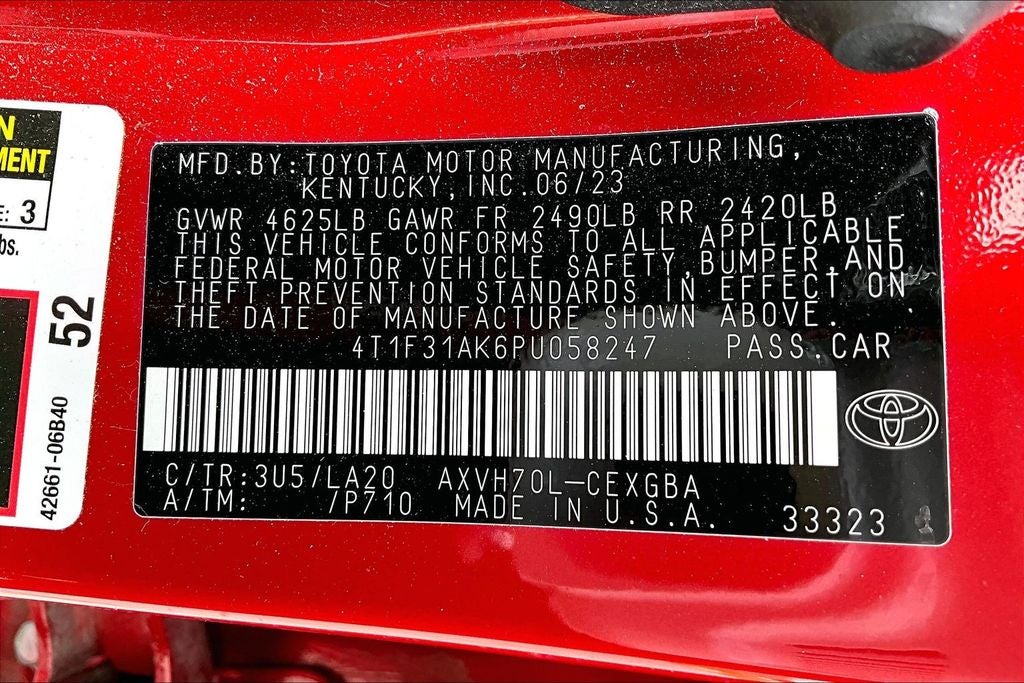 2023 Toyota Camry Hybrid XLE