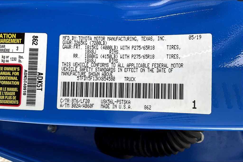 2019 Toyota Tundra 1794