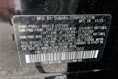 2024 Subaru Forester Wilderness