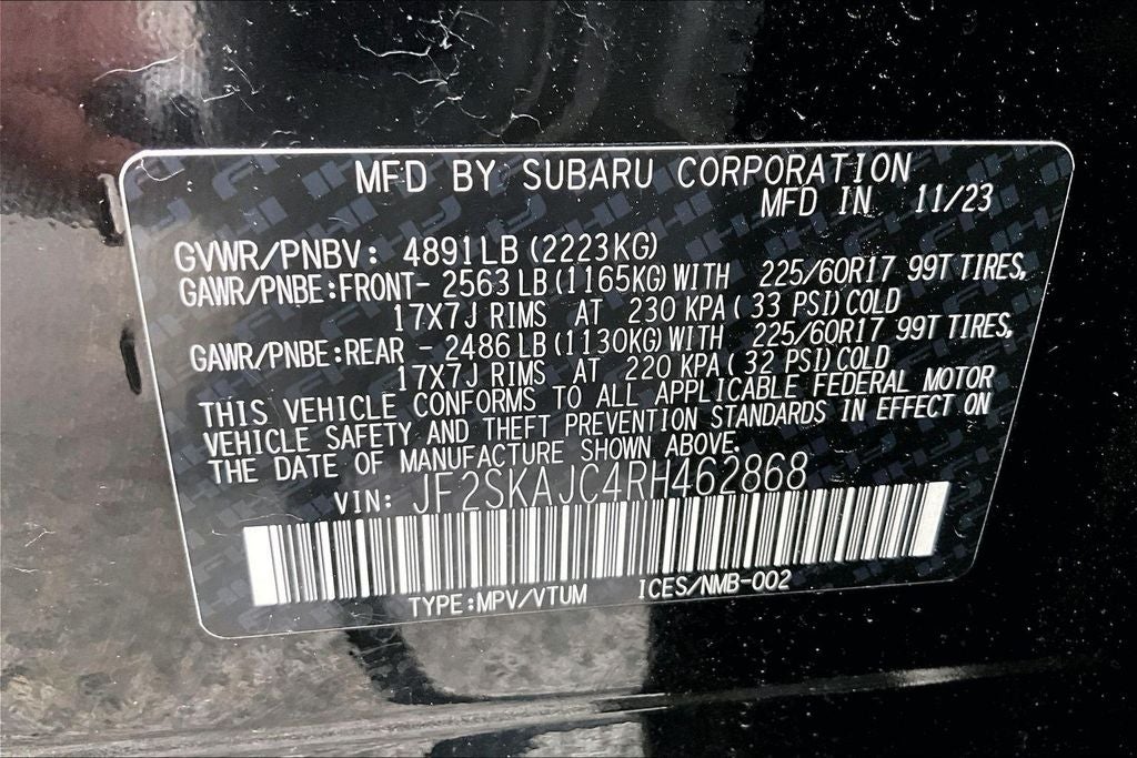 2024 Subaru Forester Wilderness