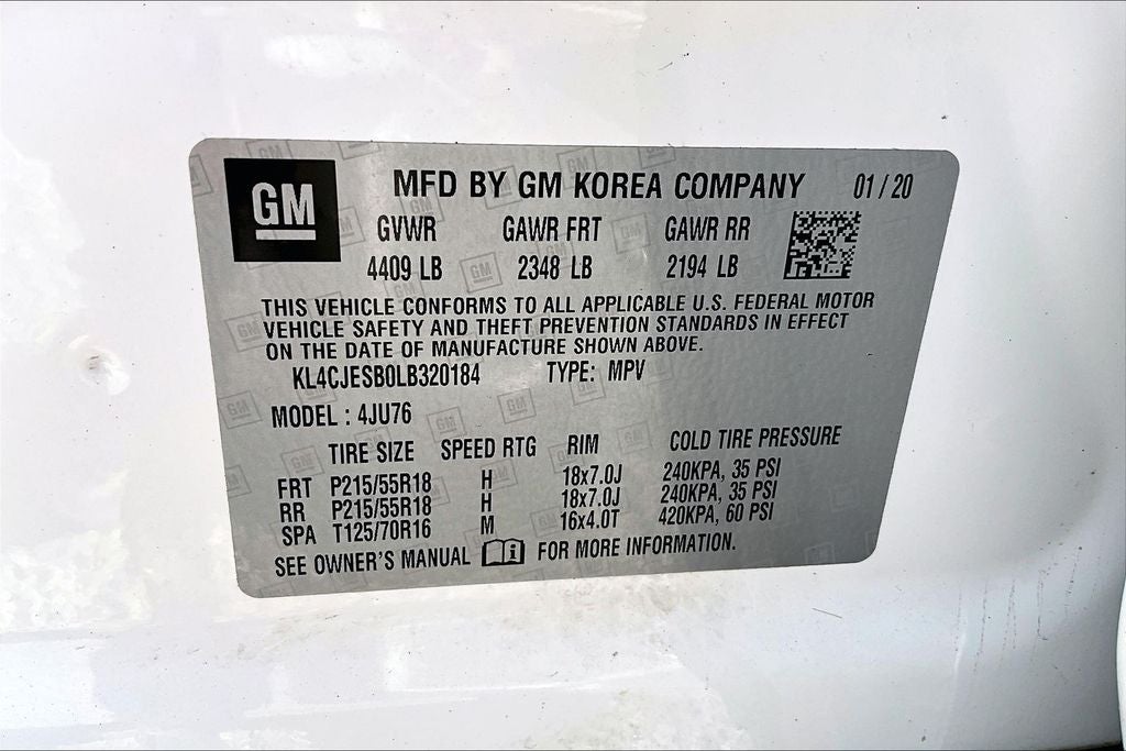 2020 Buick Encore Preferred