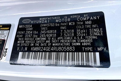 2024 Hyundai Palisade SEL 7 Passenger