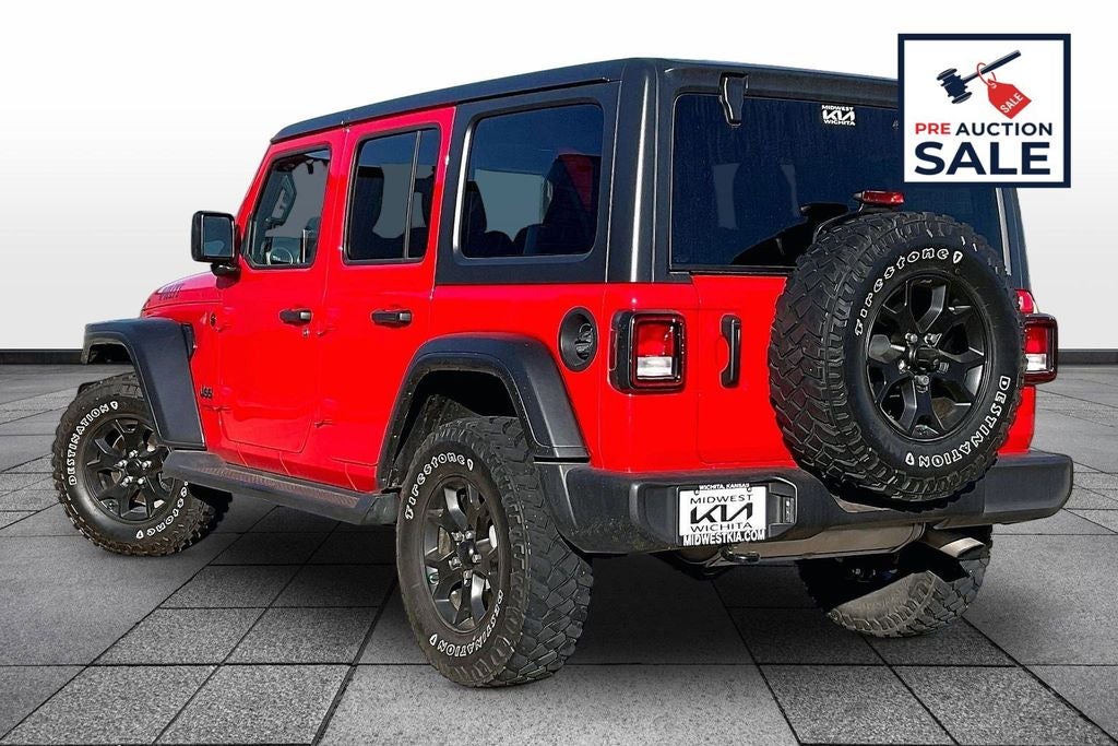 2021 Jeep Wrangler Unlimited Willys