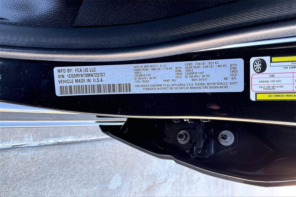 2021 RAM 1500 Big Horn/Lone Star