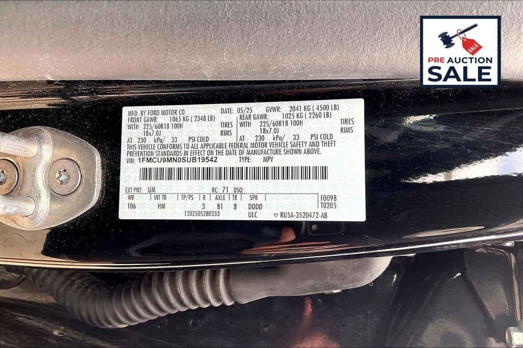 2025 Ford Escape ST-Line