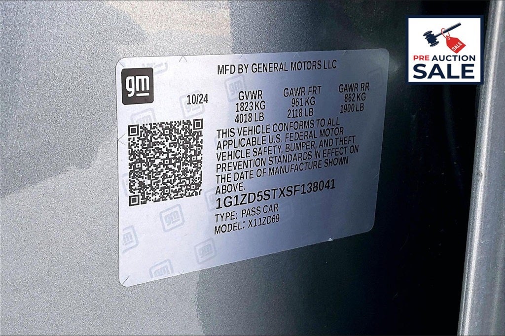 2025 Chevrolet Malibu LT 1LT