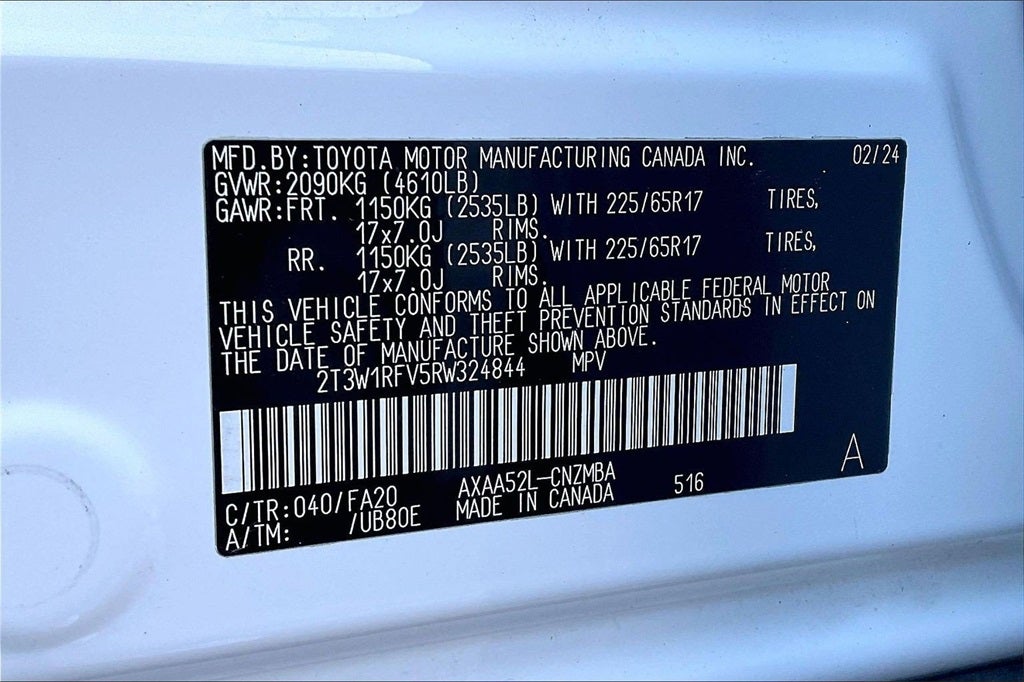 2024 Toyota RAV4 XLE