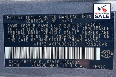 2023 Toyota Camry XLE