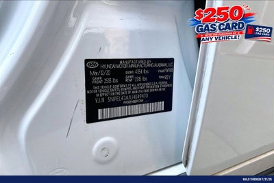 2020 Hyundai Sonata SEL
