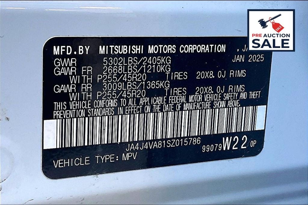 2025 Mitsubishi Outlander SE