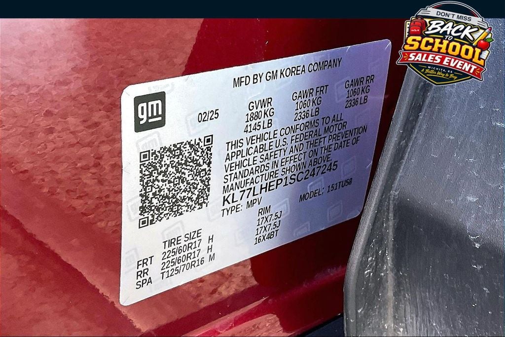 2025 Chevrolet Trax LT