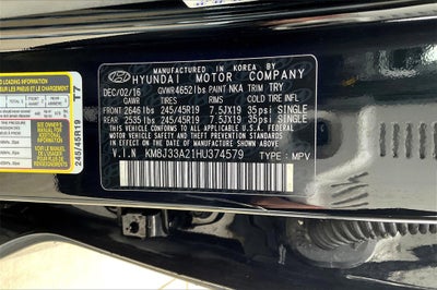 2017 Hyundai Tucson Sport