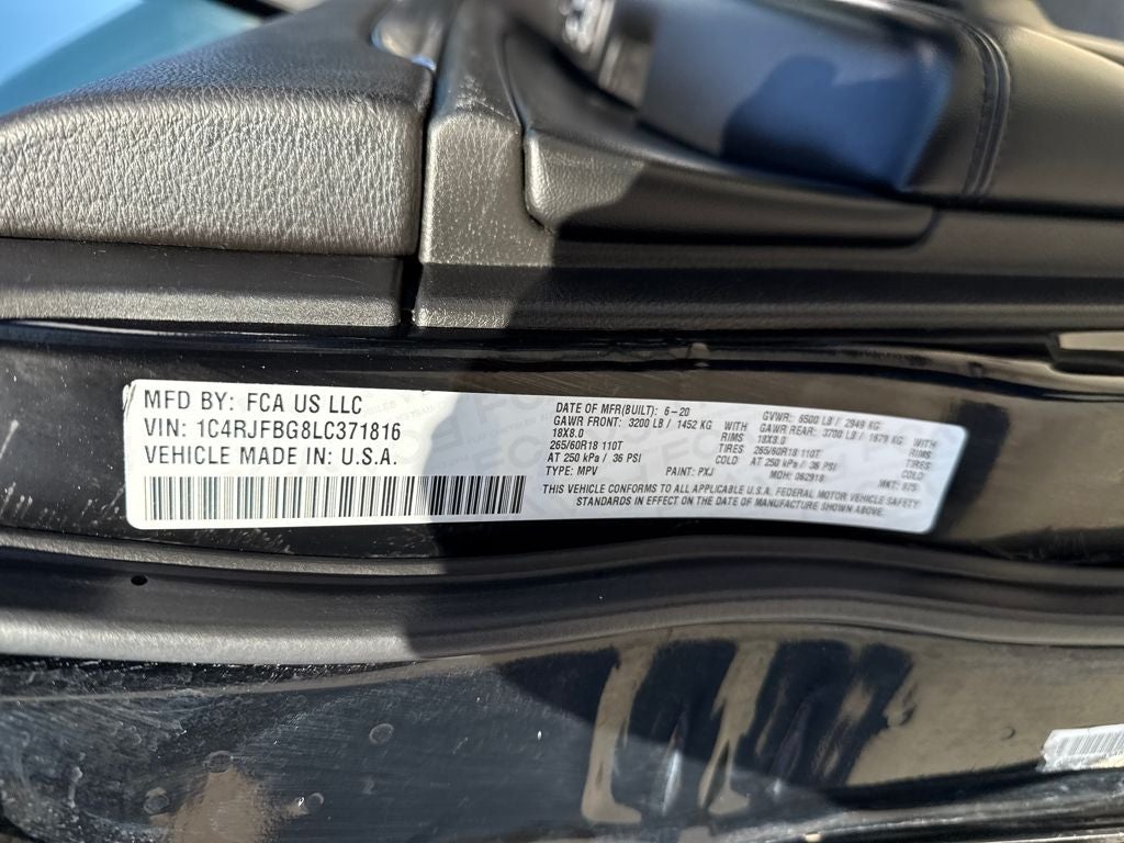 2020 Jeep Grand Cherokee Limited