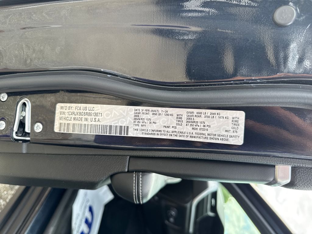 2024 Jeep Grand Cherokee L Limited 4x4