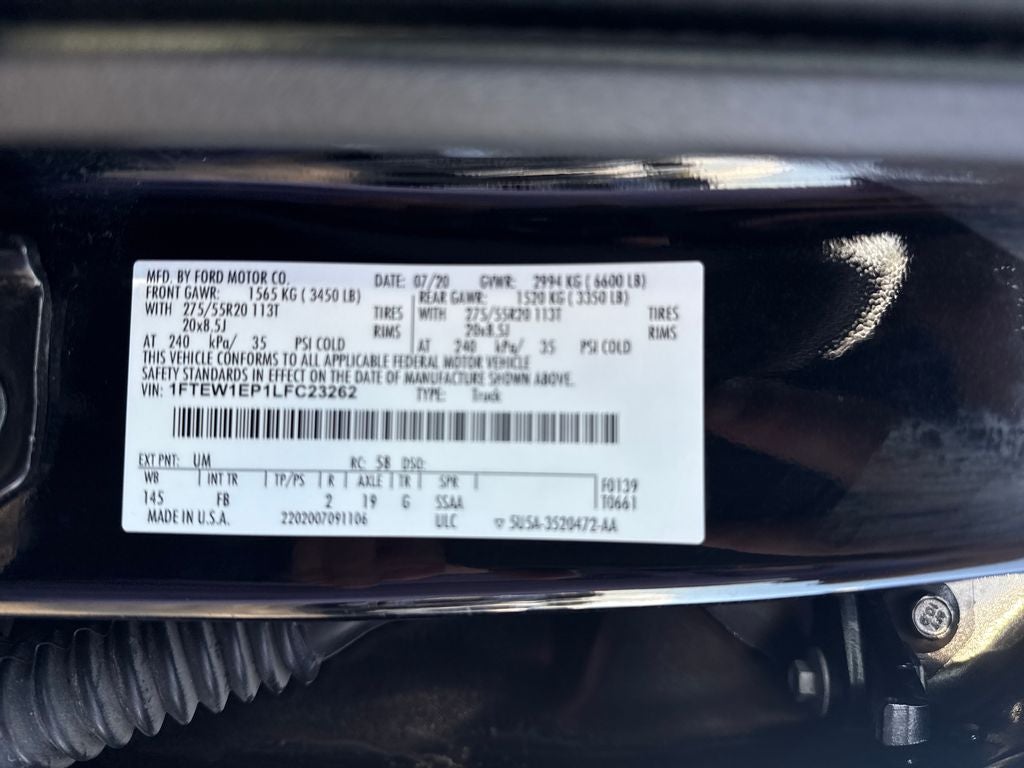 2020 Ford F-150 XLT