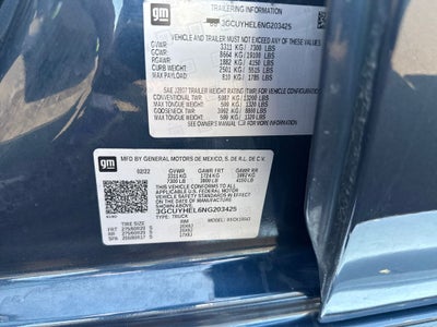 2022 Chevrolet Silverado 1500 LTD 4WD Crew Cab Short Bed High Country