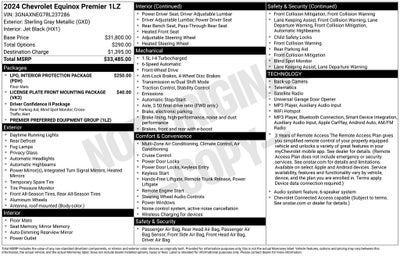 2024 Chevrolet Equinox FWD Premier