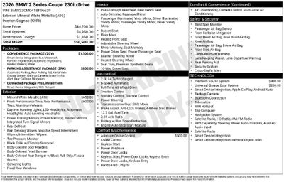 2026 BMW 2 Series 230i xDrive