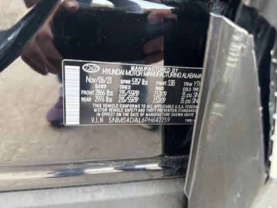 2023 Hyundai Santa Fe Limited