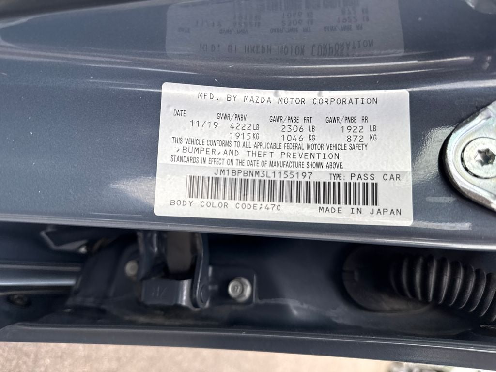 2020 Mazda Mazda3 Hatchback Premium Package