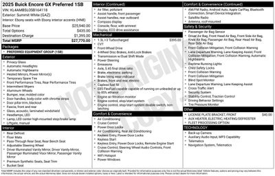 2025 Buick Encore GX Preferred FWD
