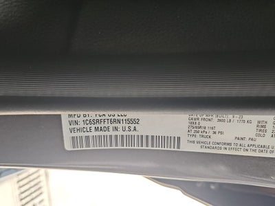 2024 RAM 1500 Big Horn/Lone Star