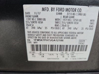 2018 Ford Explorer Limited