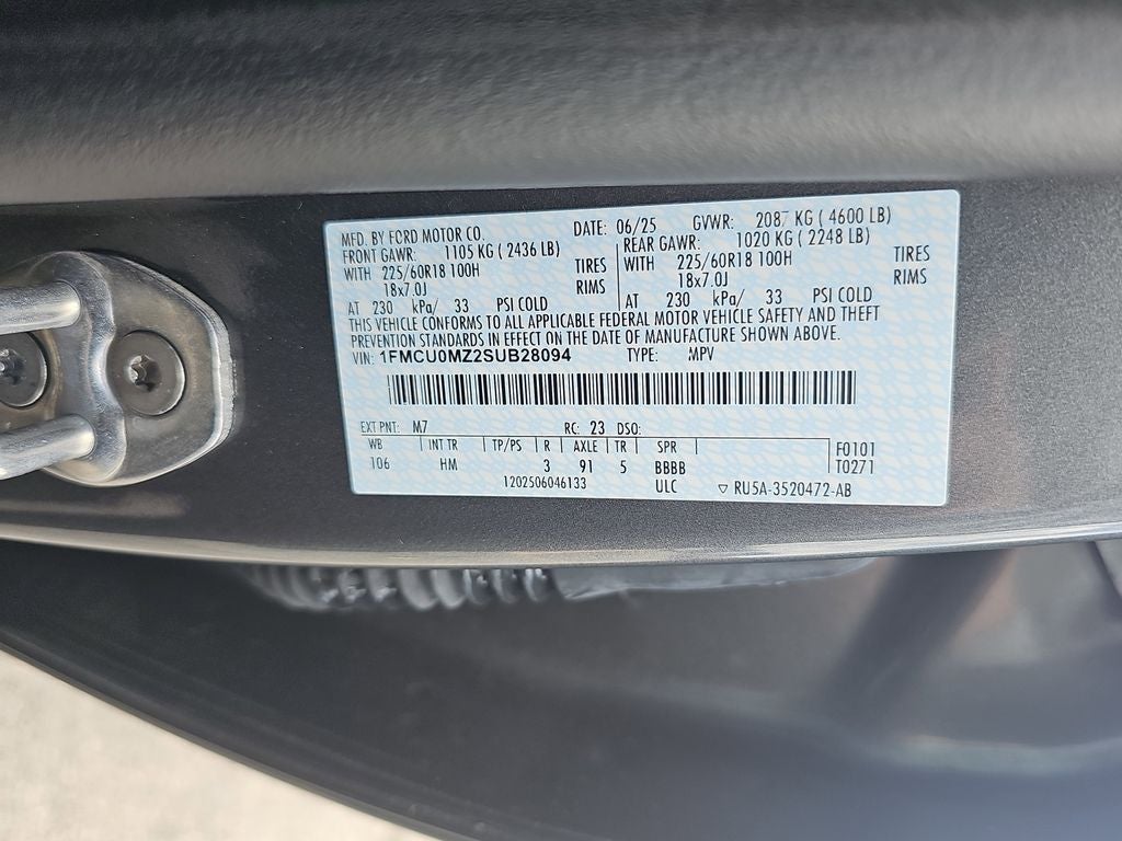 2025 Ford Escape Hybrid ST-Line