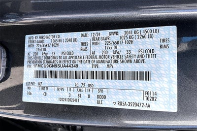 2025 Ford Escape Active