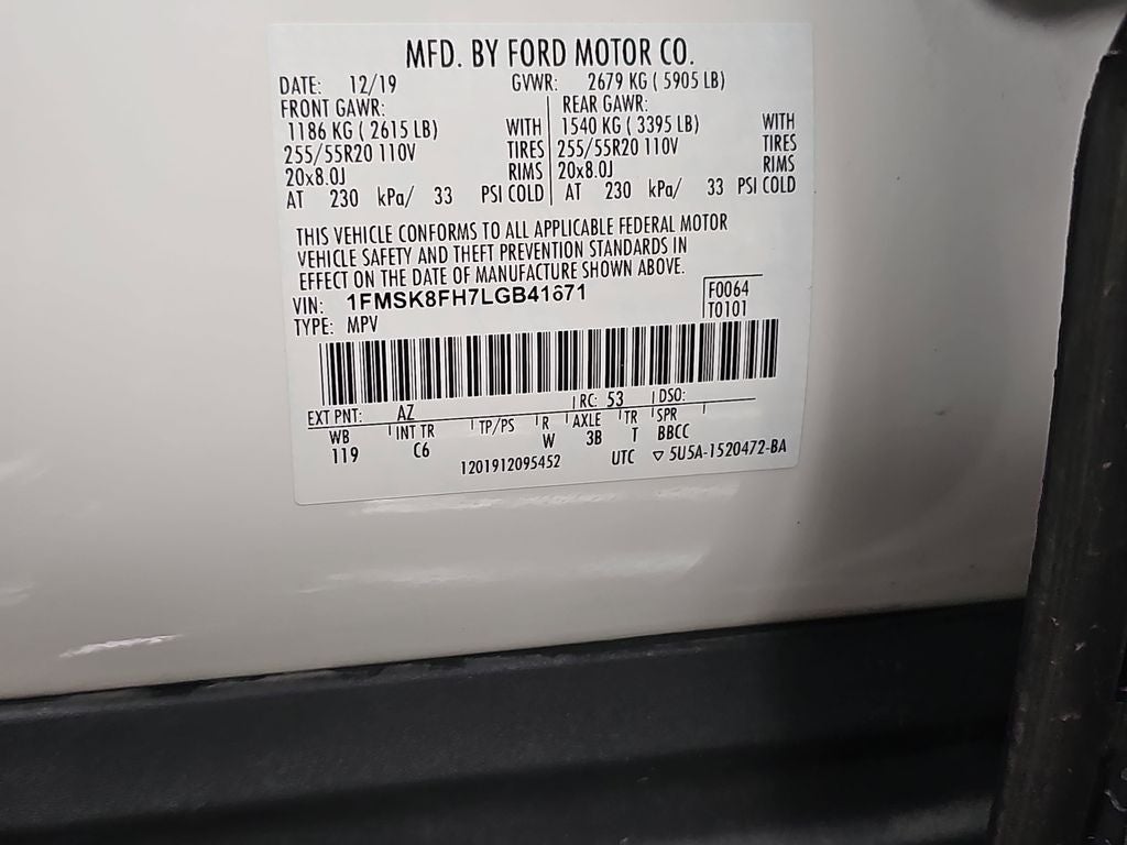 2020 Ford Explorer Limited