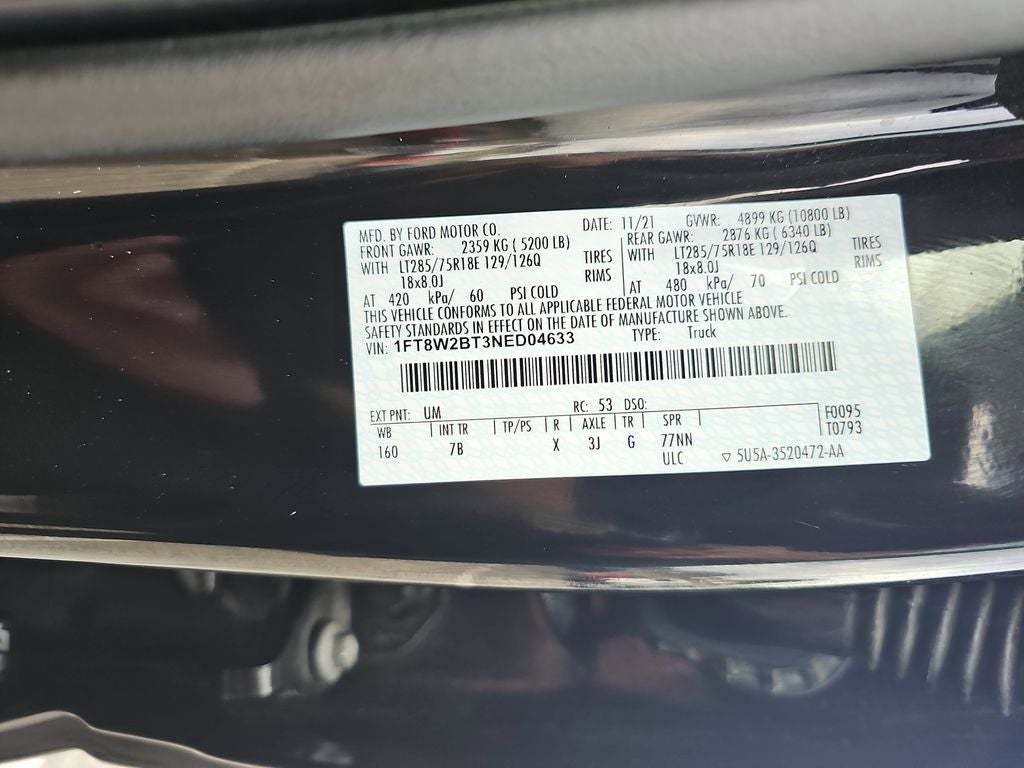 2022 Ford F-250SD Platinum