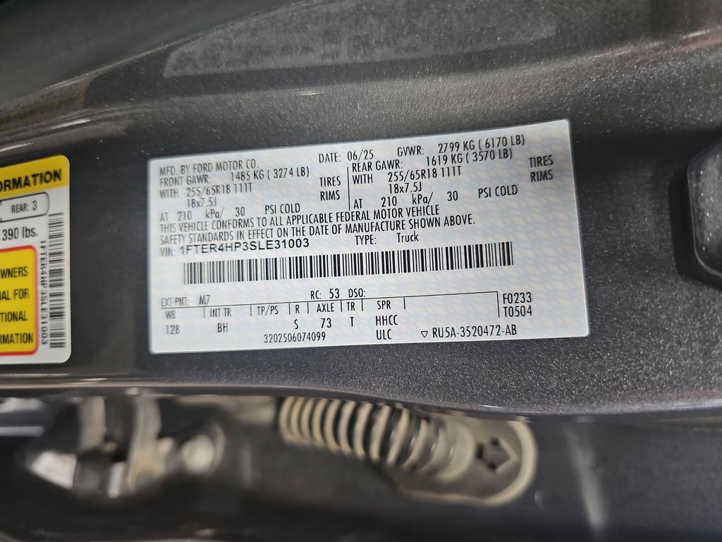 2025 Ford Ranger XLT