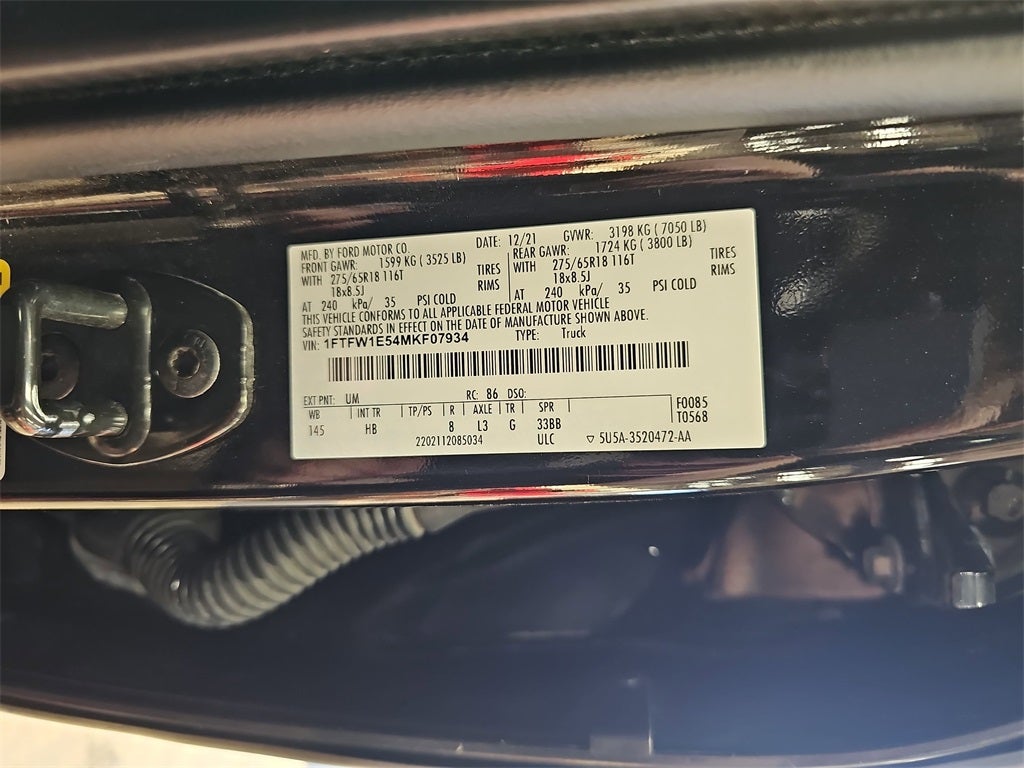 2021 Ford F-150 Lariat Black Ops