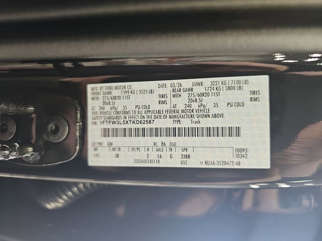 2026 Ford F-150 XLT BLACK WIDOW