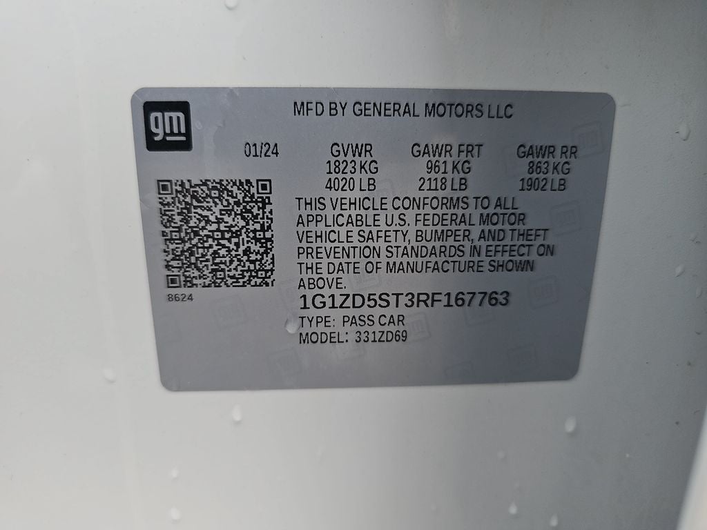 2024 Chevrolet Malibu LT 1LT