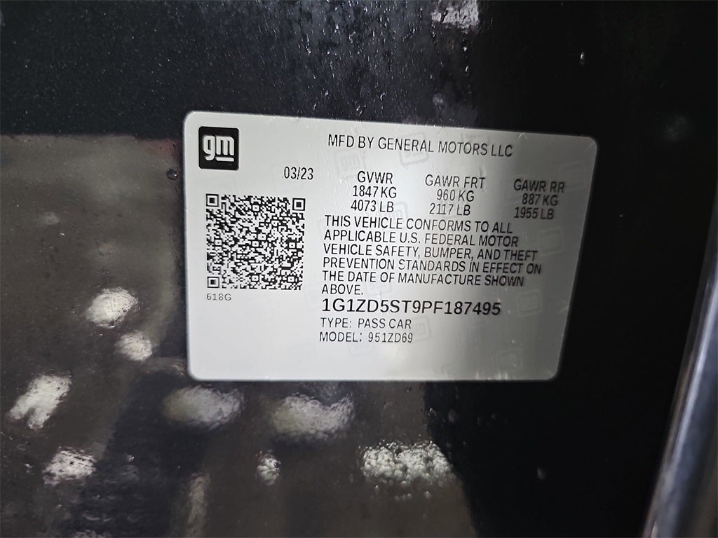 2023 Chevrolet Malibu LT 1LT