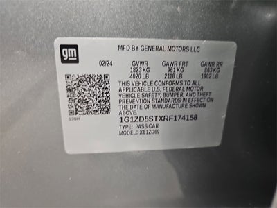 2024 Chevrolet Malibu LT 1LT