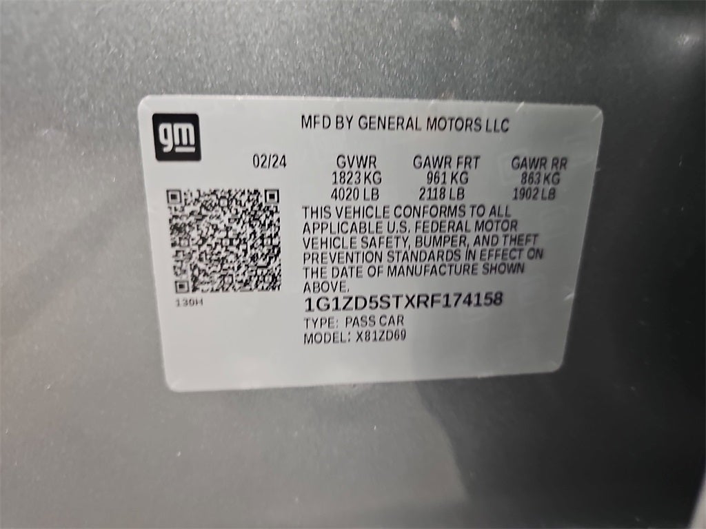 2024 Chevrolet Malibu LT 1LT