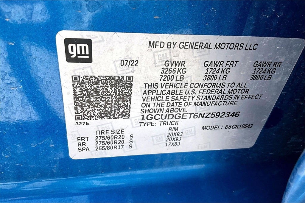 2022 Chevrolet Silverado 1500 LTZ